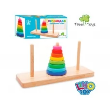 Деревянная игрушка Пирамидка MD1870