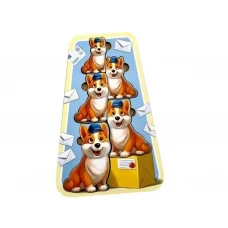 Сортер більш-менш Корги-листоноші 29,5 х15 см, Ubumblebees PSF069