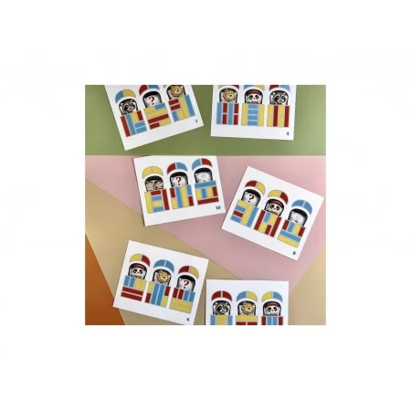 Пазл-сортер Коляски mini 23х16 см, Ubumblebees PSF089 Пазл-сортер Коляски mini 23х16 см, Ubumblebees PSF089