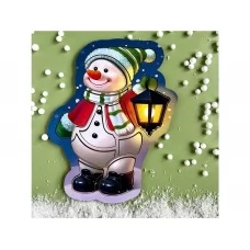 Контурный пазл Снежок, Ubumblebees PSF148