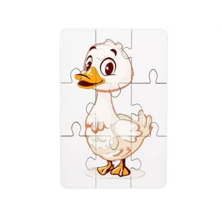 Деревянный пазл-раскраска Гусочка, PuzzleOk 22937