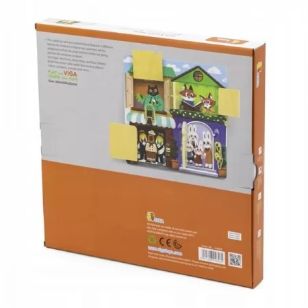 Бізіборд Viga Toys Будиночок Бізіборд Viga Toys Будиночок
