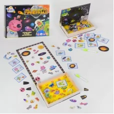 Деревянная магнитная игра 4FUN Космические пришельцы 68 элементов
