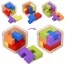 Деревянная головоломка куб тетрис BabyToys MD 0758