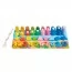 Деревянная рамка-вкладыш BabyToys MD 1926 с цифрами и рыбалкой