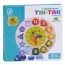 Дерев'яний годинник-вкладиш BabyToys зі шнурівкою