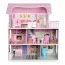 Кукольный домик BabyToys MD 1204 деревянный 3-этажный с мебелью