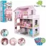 Кукольный домик BabyToys MD 1204 деревянный 3-этажный с мебелью