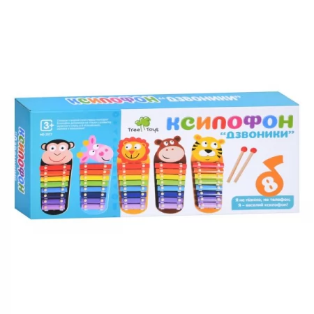 Деревянная игрушка Ксилофон MD 2377 Деревянная игрушка Ксилофон MD 2377