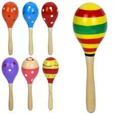 Деревянная игрушка Маракас MD 0029 20-6-6см, микс видов, в пакете