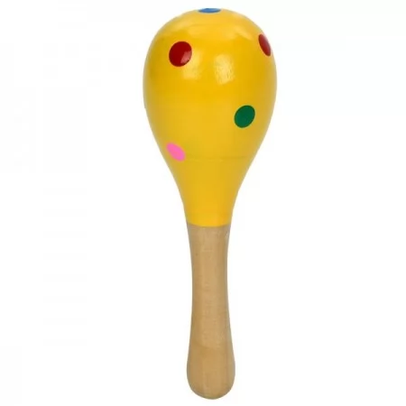 Деревянная игрушка Маракас MD 2192 11,5см, микс видов, в кульке