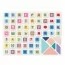 Деревянная игрушка Мольберт MD 1380 34-23-в44см, доска двухсторонняя (для рисования мелом/маркером-магнитная), магнитные фигуры, украинский алфавит, цифры, математические знаки, маркер, мел (цветная, 4шт), губка, в кор-ке