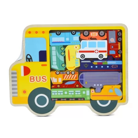 Деревянная игрушка Пазлы MD 1500 Деревянная игрушка Пазлы MD 1500