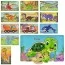 Дерев'яні пазли BabyToys MD 1924, 12 видів, від 2 років