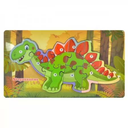 Дерев'яні пазли BabyToys MD 1924, 12 видів, від 2 років Дерев'яні пазли BabyToys MD 1924, 12 видів, від 2 років