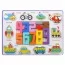 Деревянная рамка-вкладыш BabyToys MD 0783 с цифрами
