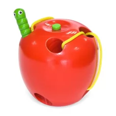Деревянная шнуровка Viga Toys Яблочко 