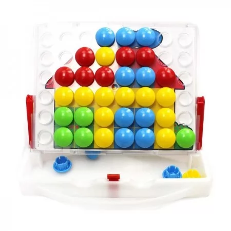 Дитяча мозаїка Quercetti Fanta color junior з дошкою-кейсом 48 ел. 4190-Q