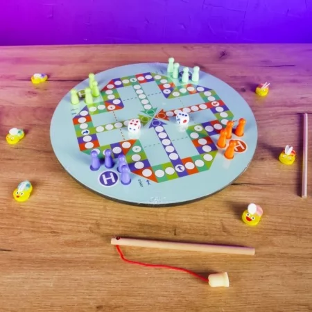 Детский сортер куб BabyToys с магнитной рыбалкой и шнуровкой
