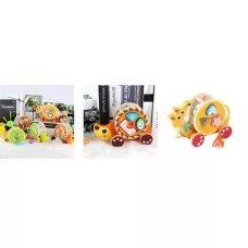 Дерев'яна каталка BabyToys геометричний сортер Дерев'яна каталка BabyToys геометричний сортер