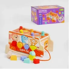Деревянная каталка BabyToys C 57605 для детей от 2 лет