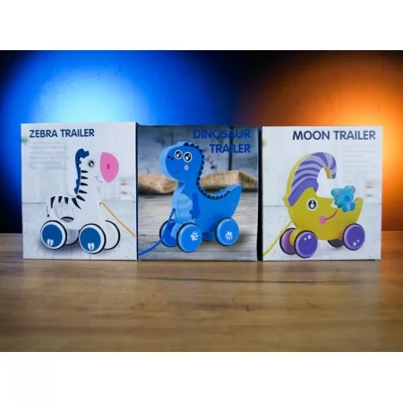 Деревянная каталка BabyToys микс видов для детей от 2 лет Деревянная каталка BabyToys микс видов для детей от 2 лет