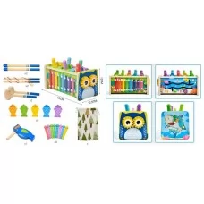 Деревянная логическая игра BabyToys от 2 лет разные цвета Деревянная логическая игра BabyToys от 2 лет разные цвета