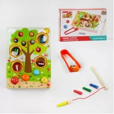 Магнитная игра 4FUN Garden Adventures деревянная с магнитами