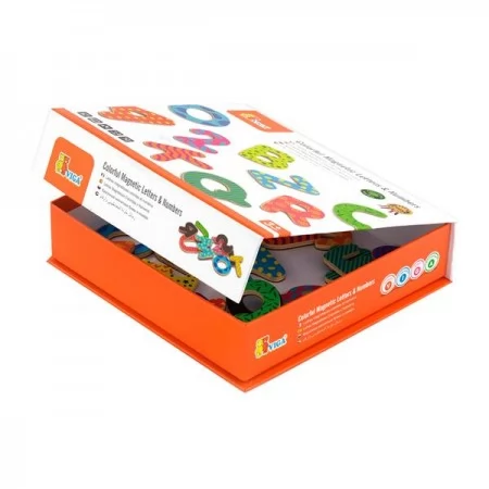 Набір магнітних букв та цифр Viga Toys 77 шт.