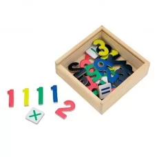 Набір магнітних цифр і знаків Viga Toys 37 шт. Набір магнітних цифр і знаків Viga Toys 37 шт.