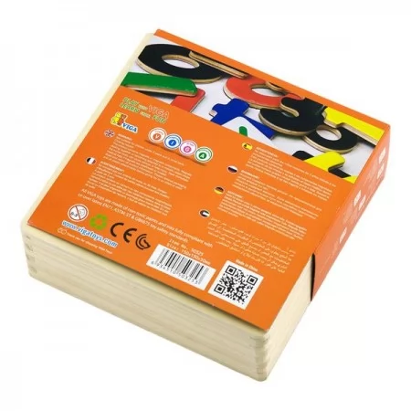 Набір магнітних цифр і знаків Viga Toys 37 шт.