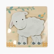 Деревянная рамка-вкладыш BabyToys звирята 14,7х14,7 см Деревянная рамка-вкладыш BabyToys звирята 14,7х14,7 см