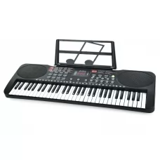 Детский синтезатор с микрофоном, 61 клавиша, запись, USB, микрофон Q-618-618A