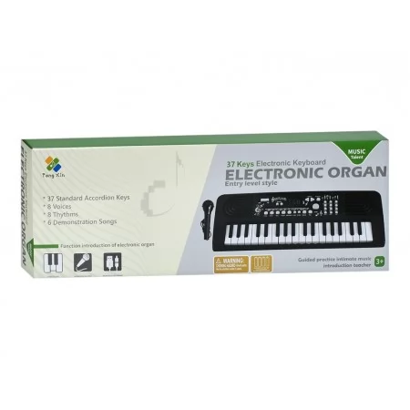 Синтезатор TX-379-B-F-H, 37 клавіш, мікрофон, запис, музика, звуки тварин