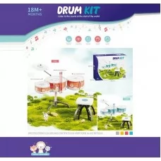 Детский барабан BabyToys 3903 E разные цвета