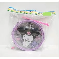 Детский барабан BabyToys с палочками и ремешком 20х19 см
