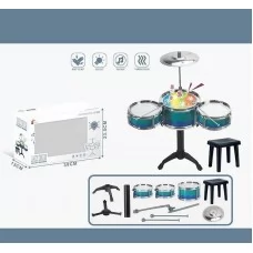 Детский барабан BabyToys D 992-2 со звуком и подсветкой