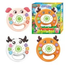 Детский барабан WToys 84480 с украинским звуком, 3 вида Детский барабан WToys 84480 с украинским звуком, 3 вида