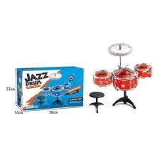 Барабанная установка BabyToys TH 663-6 разноцветная