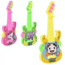 Детская игрушечная гитара BabyToys K04 с животными для детей от 1 года