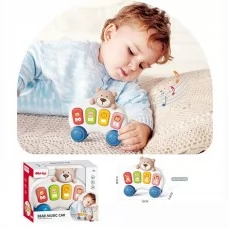 Детское пианино-автобус BabyToys 6229 с музыкой и звуками