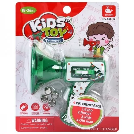 Громкоговоритель детский BabyToys 666-10Z с звуком 4 режима