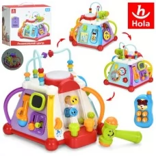 Игра 806 развивающий, 29-28-16см, муз, звук, свет, трещотка, лабиринт, на бат-ке, в кор-ке