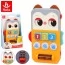 Игра HE8951 сова, 14,5-9-2,5см, музыка, звук, звуки природы, звуки животных, свет, закрывает глаза, подвижные детали, трещотка, погремушка, ушки-прорезыватели, 2 режима громкости, на бат-ке, в кор-ке, 11,5-19,5-5см