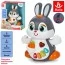 Игра HE9991 UA Зайчик Чеберяйчик, 19см, музыка-звук(УКР), 4 стишка, 2 песни, 3 стихотворные сказочки, чистоговорки, фразы, мелодии, свет, ездит/танцует, двигает лапами, моргает глазами, 2 режима громкости, на бат-5,-