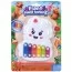 Детский ксилофон BabyToys 6 тонов с животными на листьях