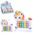 Детский ксилофон BabyToys 596K-3 единорог 5 тонов с палочками