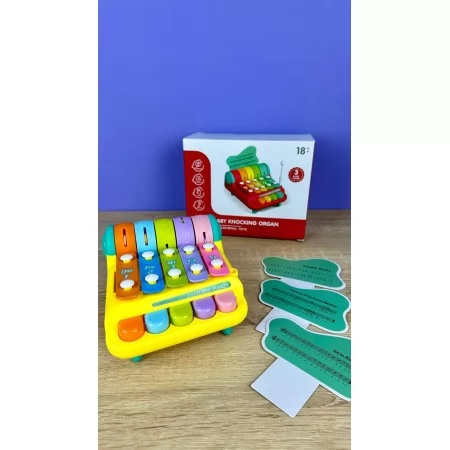 Ксилофон детский BabyToys YL 1022-35 разные цвета