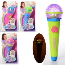 Детский микрофон BabyToys 9218 со светом и музыкой