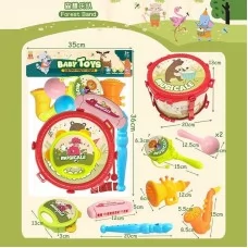 Музыкальные инструменты BabyToys 668-3 в наборе для детей Музыкальные инструменты BabyToys 668-3 в наборе для детей